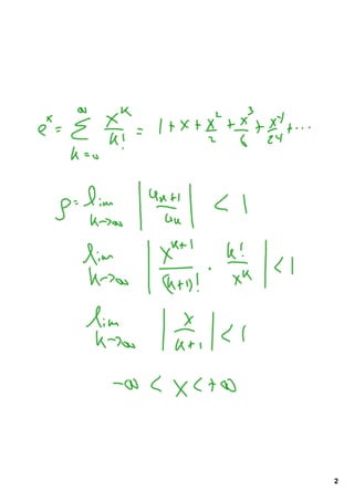 AP Calculus BC: 11-01 Intro to MacLaurin Power Series | PDF