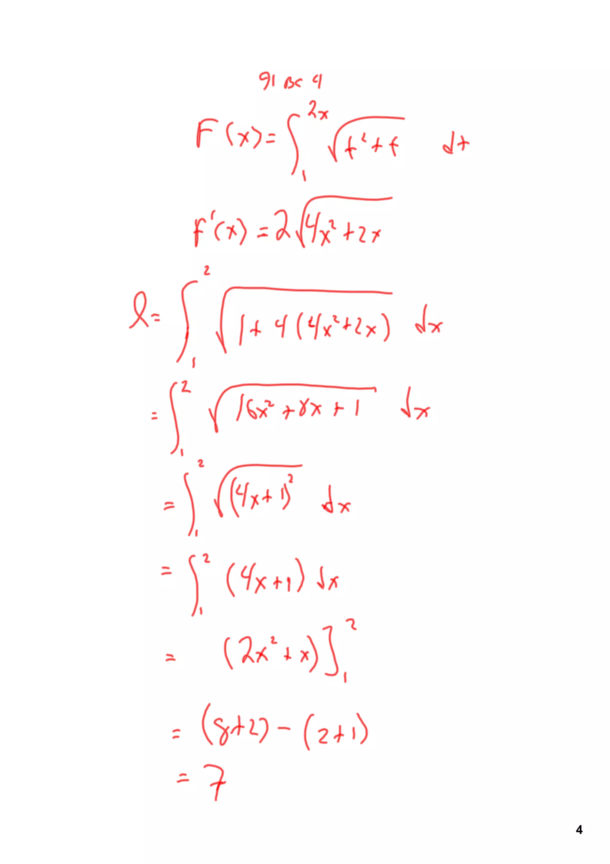 AP Calculus BC: 12-01 Parametric Arc Length | PDF | Physics | Science
