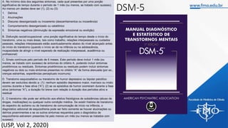 DSM-5
(USP, Vol 2, 2020)
 