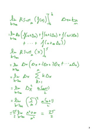 Calculus 503 Riemann Sums! | PDF