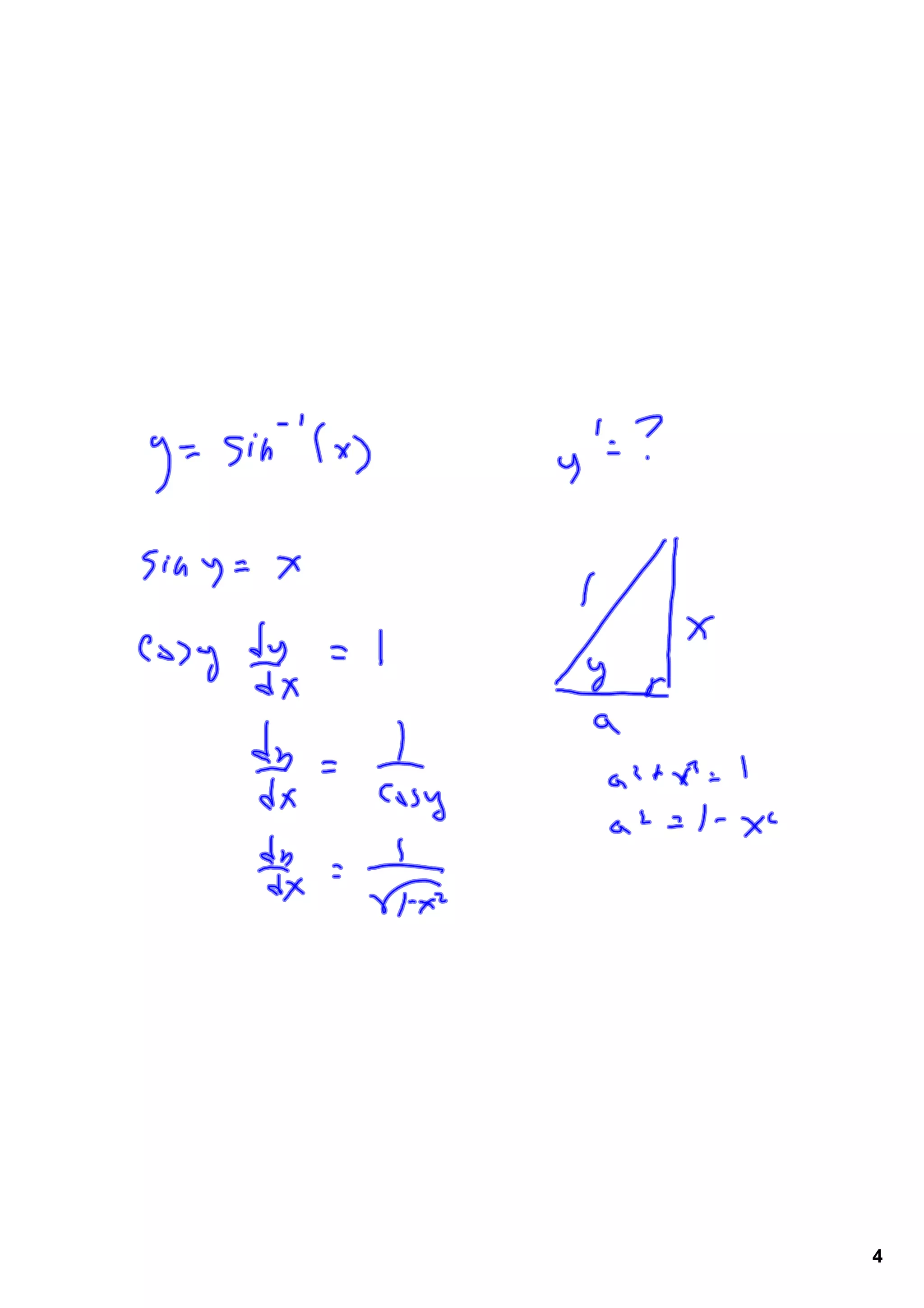 Ap Calculus Bc 802 Arc Sine And Arc Cosine Derivatives PDF Ap calculus bc 802 arc sine and arc cosine derivatives pdf