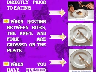 Table Manner of England