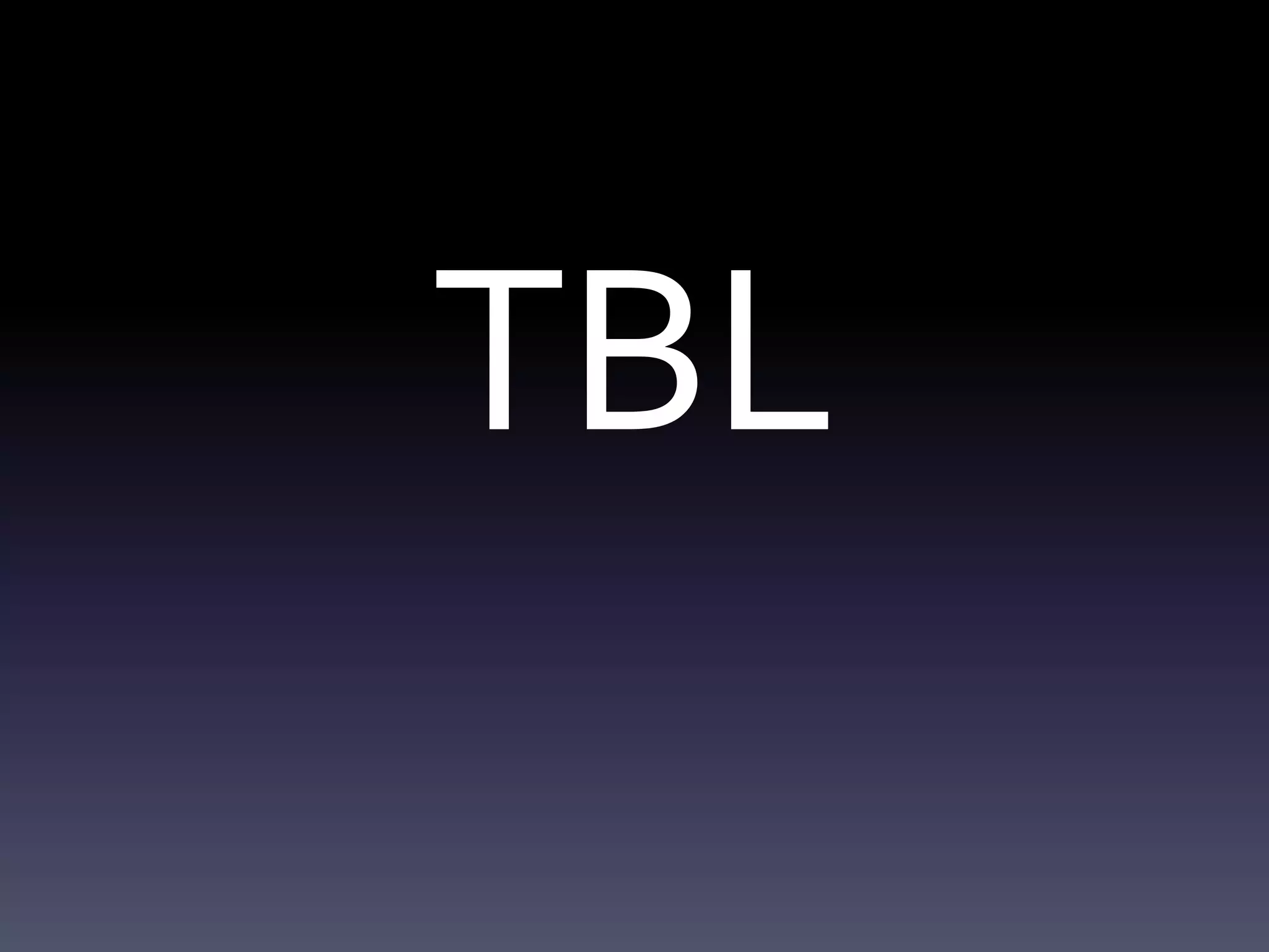 TBL