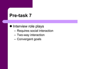 Task- Based Language Teaching | PPT