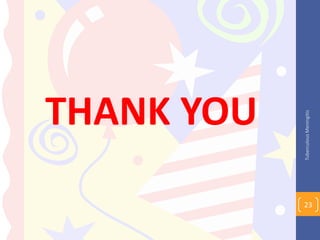 THANK YOU
TuberculousMeningitis
23
 