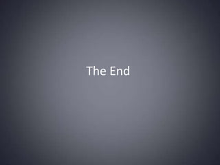 The End