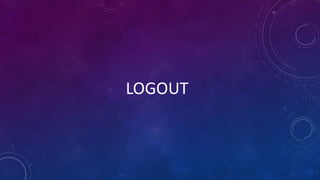 LOGOUT
 