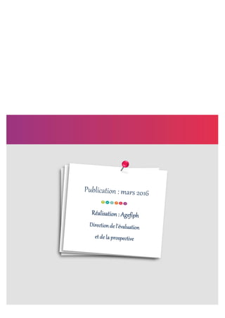 Tableau de bord nationa Agefiph (mars 2016) - Bilan 2015