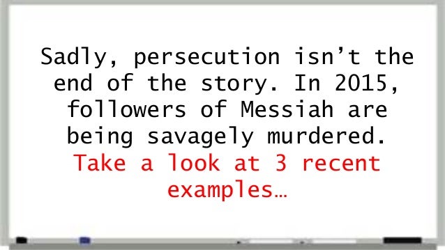 Tracking The Birth Pains 9 Shocking Examples Of Persecution In 15