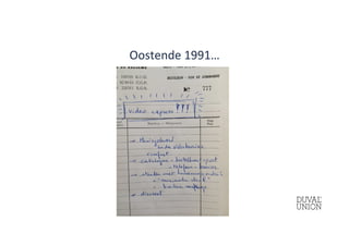 Oostende 1991…
 