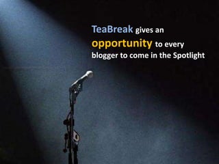 Teabreak Presentation