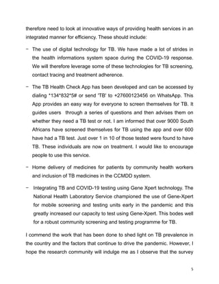 Tb prevalence survey report | PDF