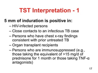 tb prevention..........................ppt