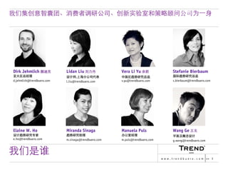 Chinese Version of Trendbuero Asia-Pacific – company profile