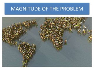 MAGNITUDE OF THE PROBLEM
 