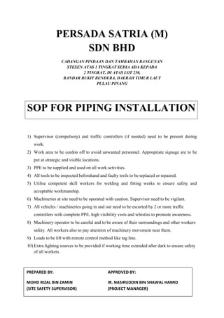 TBR - MSCL Piping Installation shutdown 2023.docx