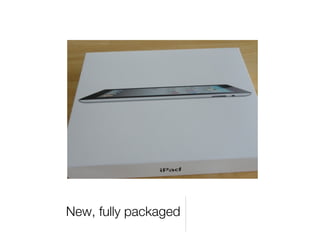 New, fully packaged
 