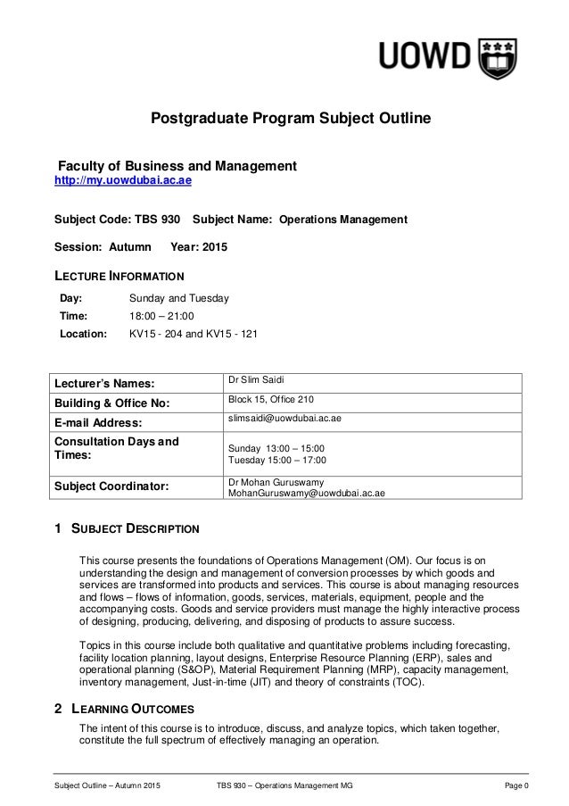 22730 autumn 2015 subject outline picture