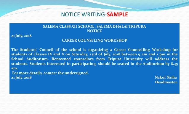 Cbse And Tbse Writing Section Rules And Examples