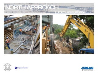 NORTH APPROACH HENRY HUDSON BRIDGE REHABILITATION 