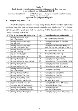 TB tuyển sinh Thạc sĩ 2026 - Trường ĐH GD | PDF