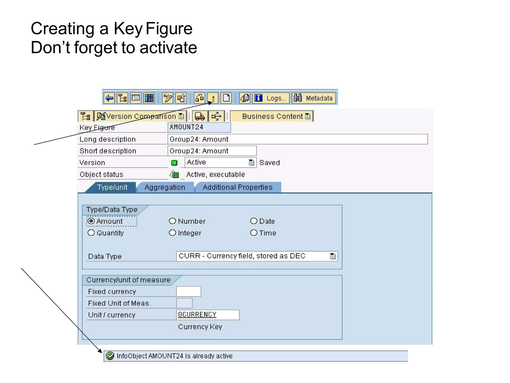 How to create InfoObjects Key Figures | PPT