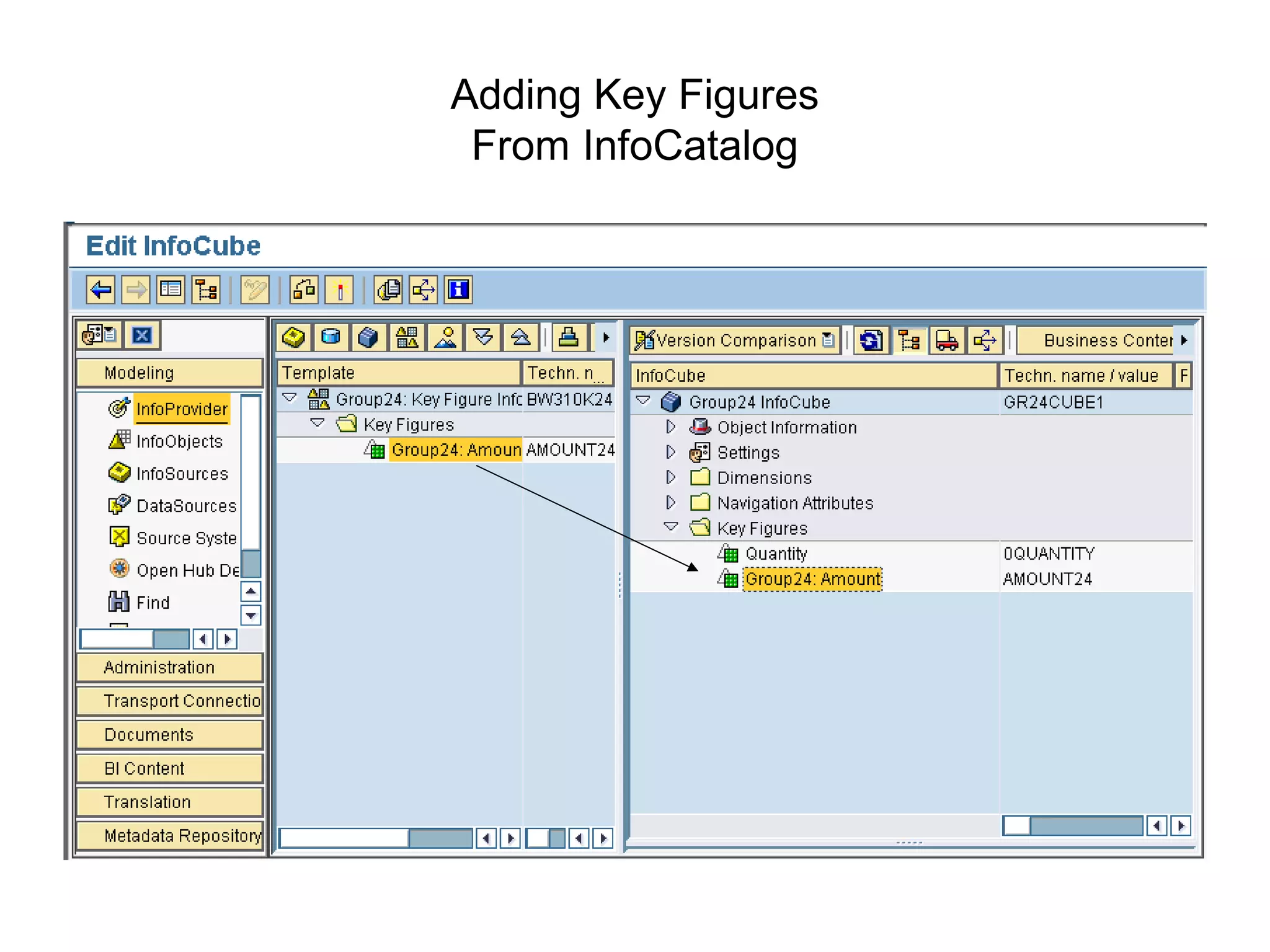 Adding Key Figures
From InfoCatalog
 