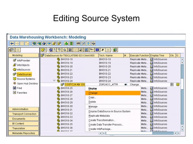 Loading attributes from SAP source system | PPT