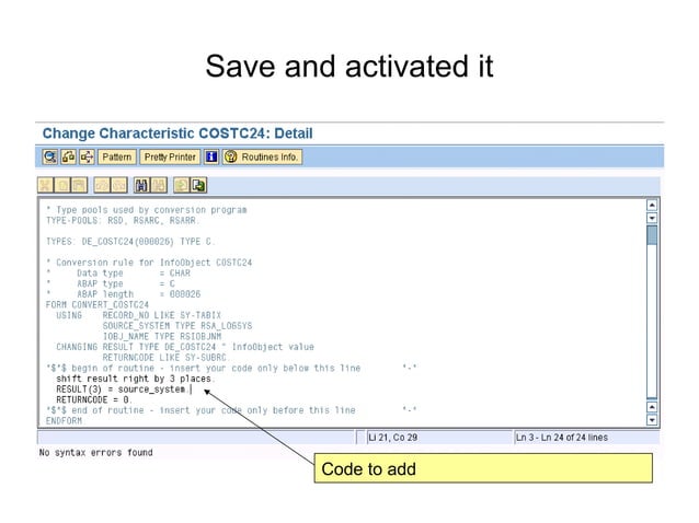 Loading attributes from SAP source system | PPT