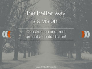 the better way presentation