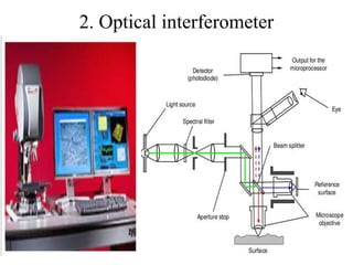 2. Optical interferometer
 