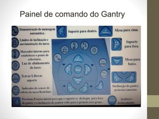 Painel de comando do Gantry
 