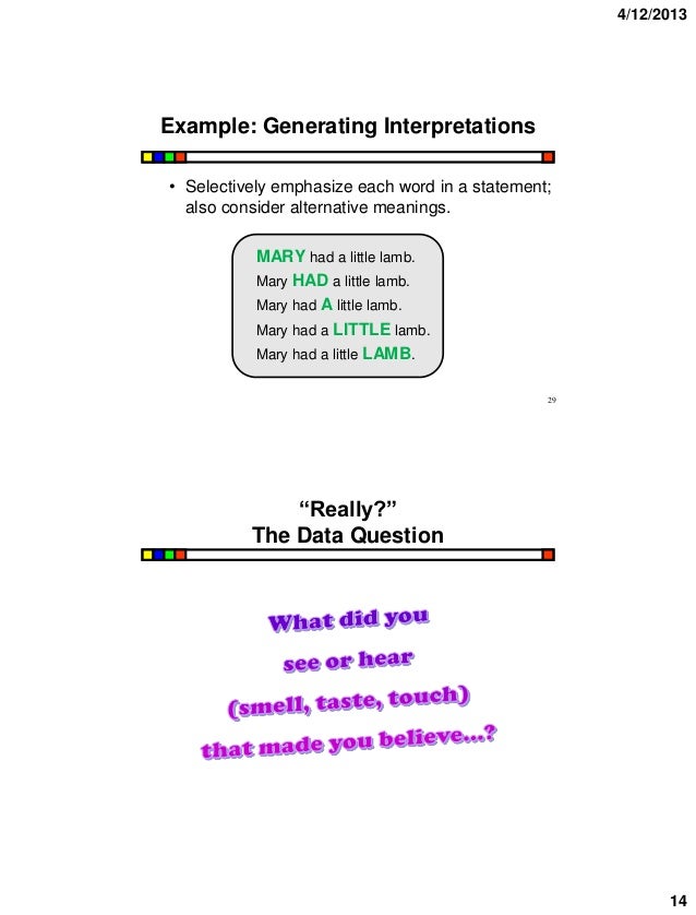 Critical thinking sample test image