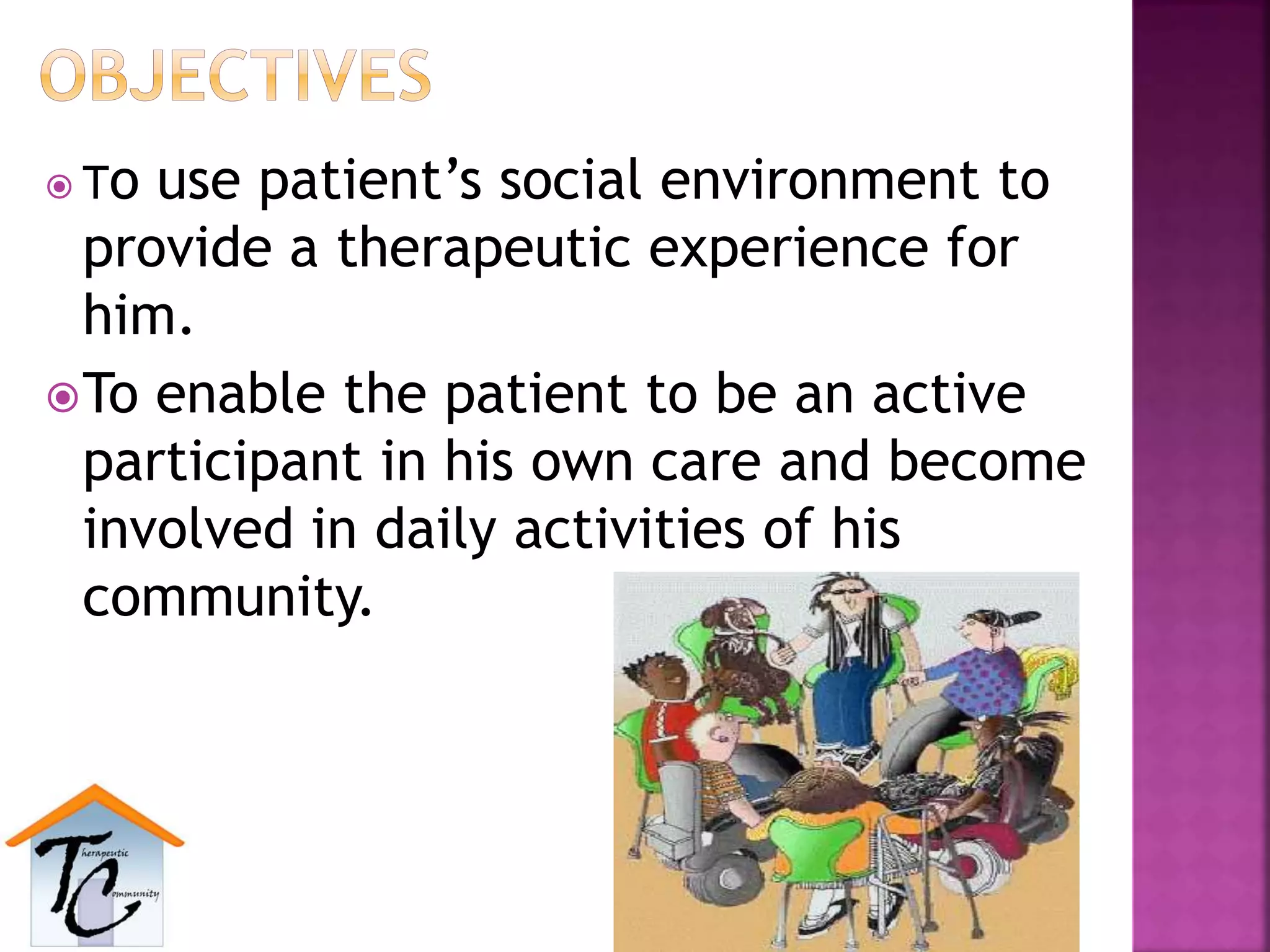 Therapeutic community | PPTX