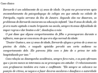 Transtorno de Conduta