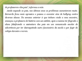 Transtorno de Conduta