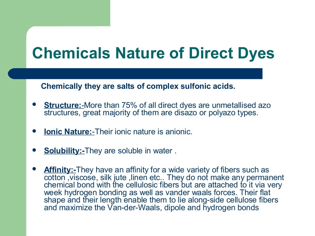 DIRECT DYE
