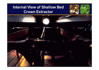 100
Internal View of Shallow Bed
Crown Extractor
 
