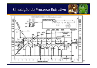 Simulação do Processo ExtrativoSimulação do Processo Extrativo
54
 