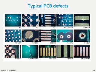26
Typical PCB defects
 