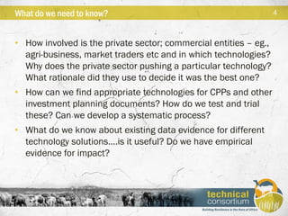  Technical consortium for building resilience in the Horn of Africa