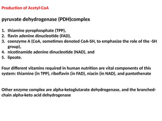 TCA cycle in detail with all the mechanicsm | PPTX