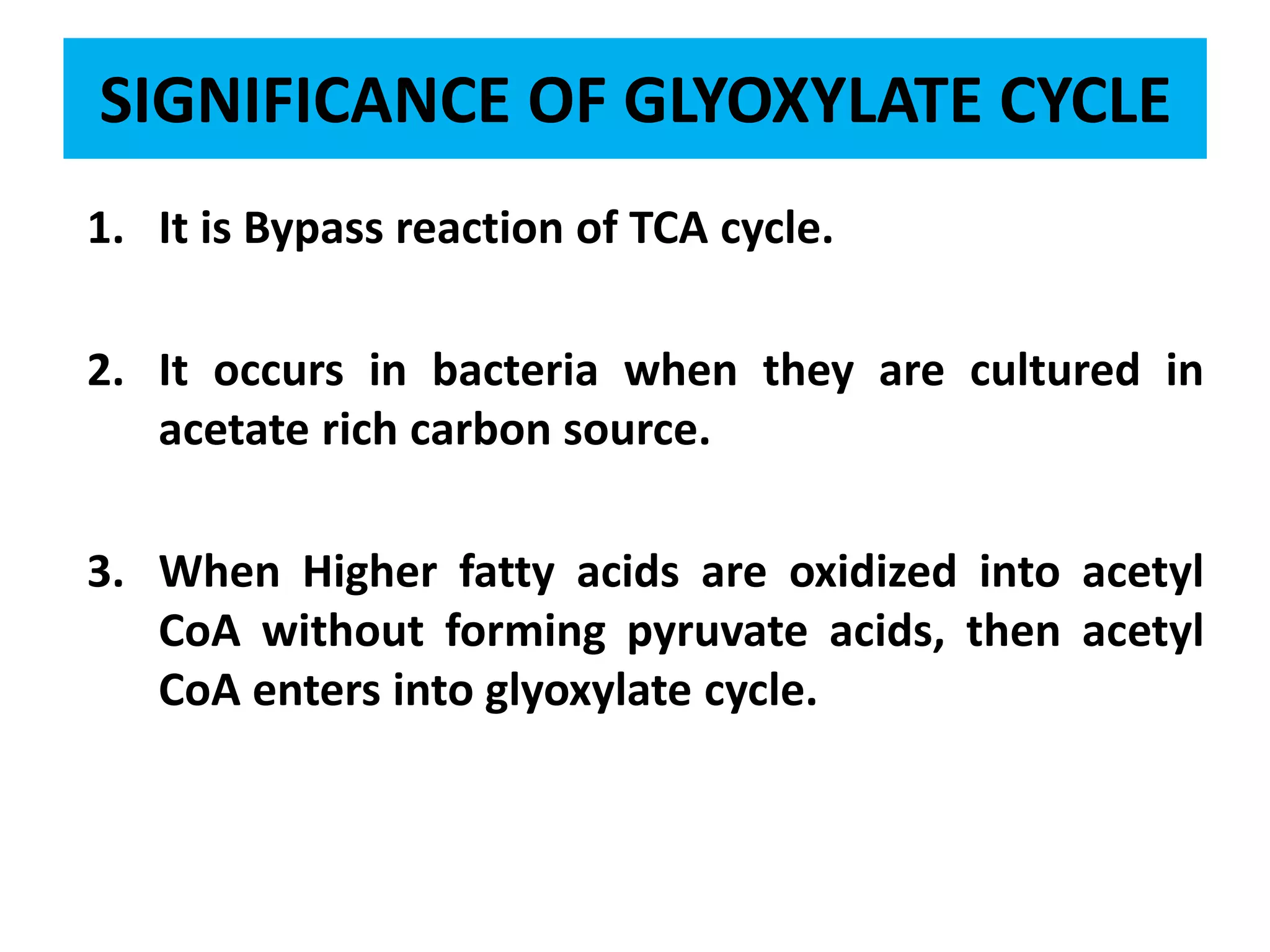 Tca cycle and glyoxylate cycle | PPTX
