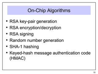 TC and TPM.ppt | Operating Systems | Computer Software and Applications
