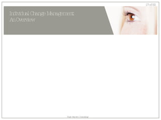 Individual Change Management:  An Overview 