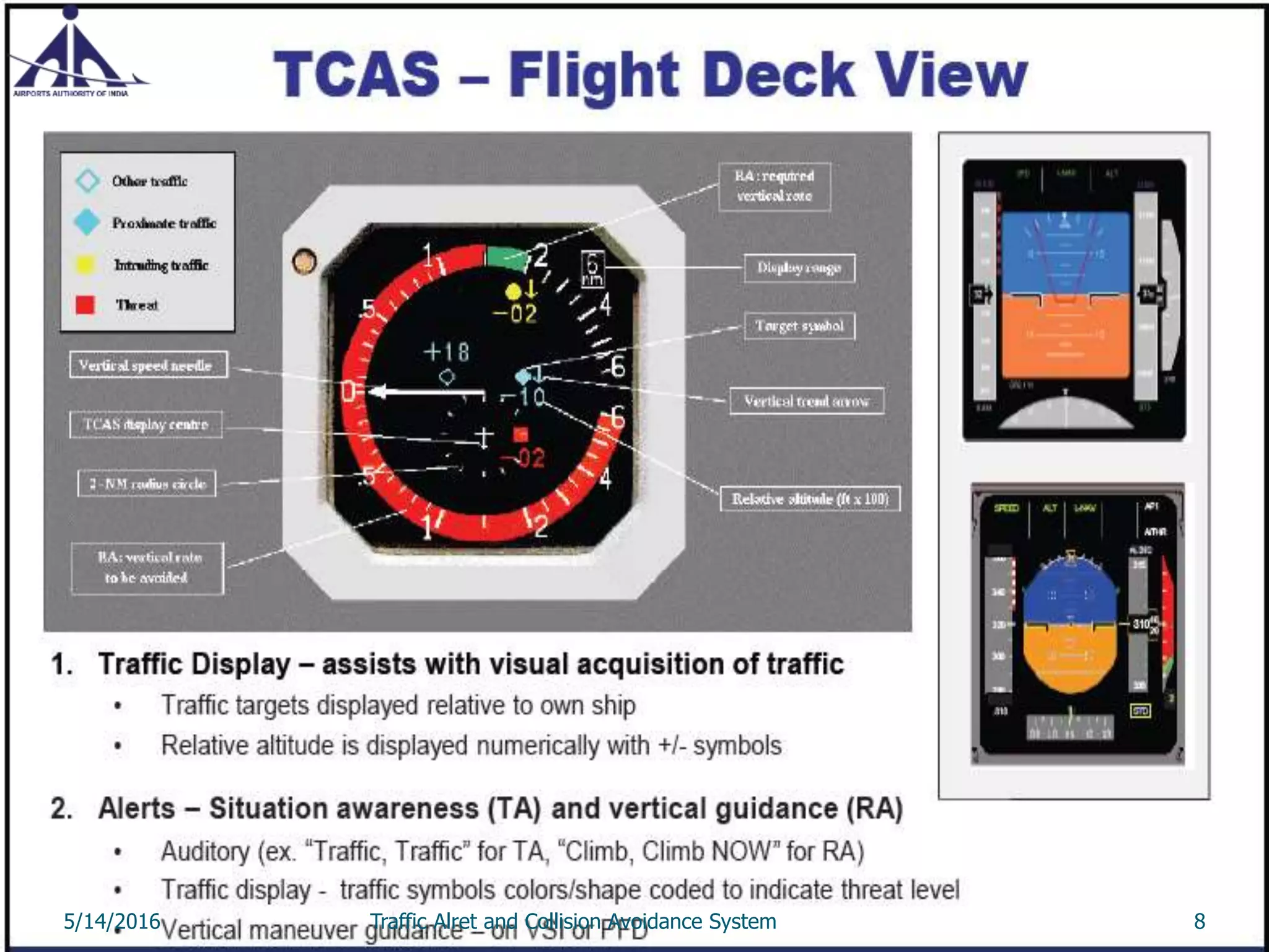 5/14/2016 8Traffic Alret and Collision Avoidance System
 