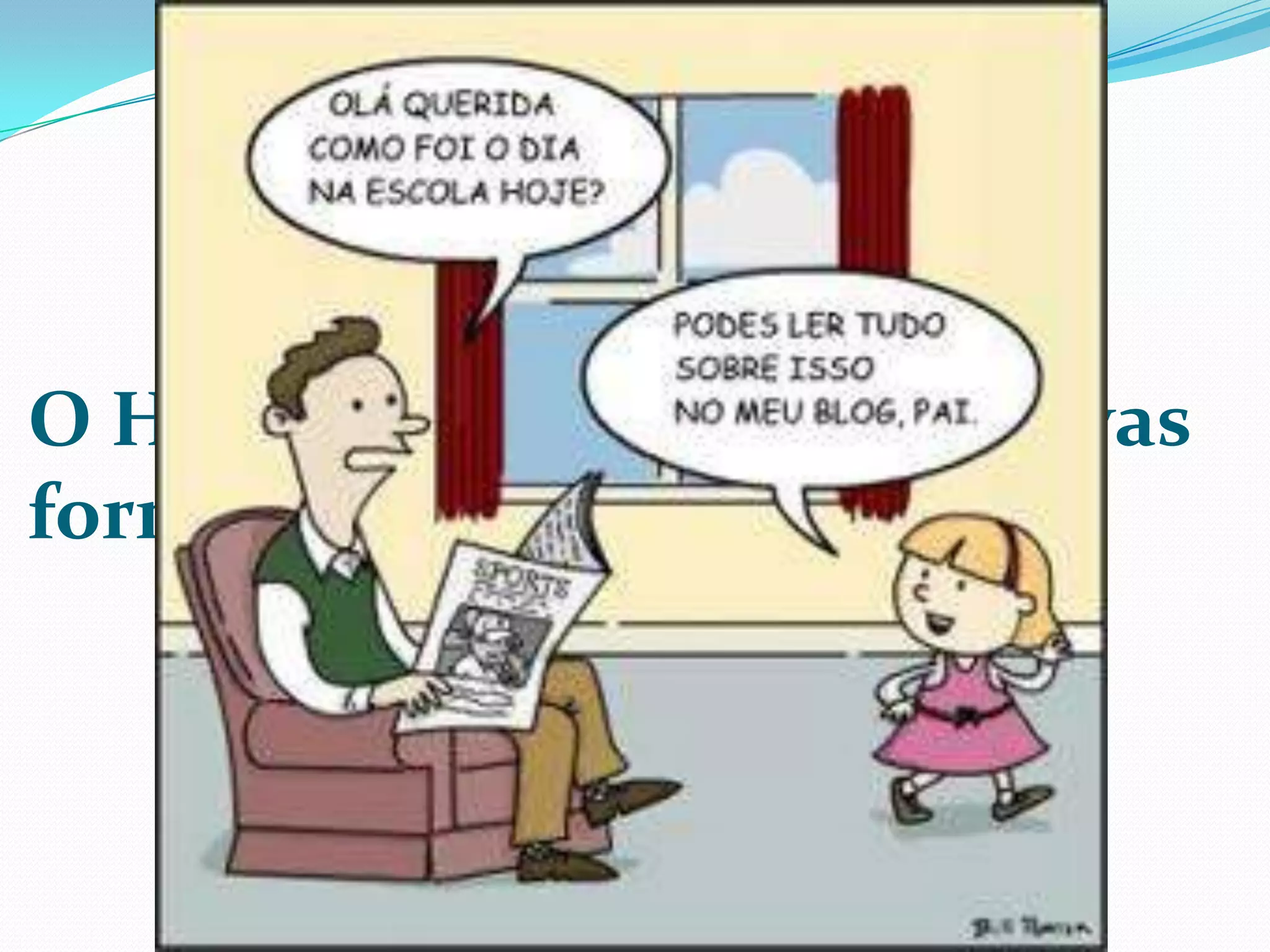 O Homem tem procurado novas
formas de comunicar...




       Professoras: Carla Freitas e Emília Ventura
 