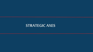 STRATEGIC AXES
 