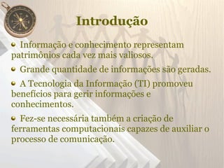 Concepção do PETIC no CPD da UFS