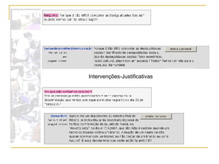 Intervenções-Justificativas 